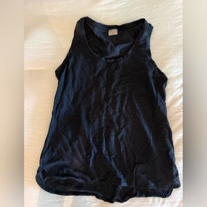 CALIA Black Perforated Athletic Tank